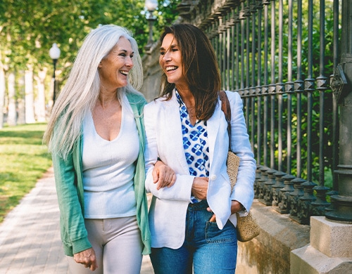 photo de deux femmes pour l'incontinence urinaire solution keat